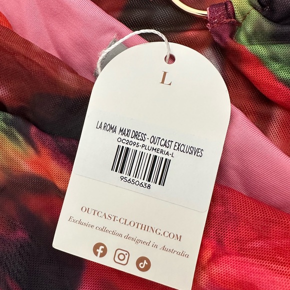 La Roma Mesh Maxi Dress - Picture 2 of 3